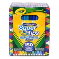 Crayola: Supertips Giga flomasterių rinkinys - 150 vnt.