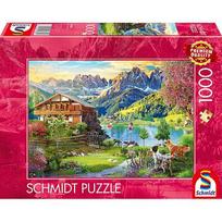 Schmidt Spiele Relaxation in the Dolomites, Puzzle 1000 pieces 58886
