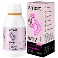 Energijai ir nervų sistemai liposominis Vitaminas-B  SMART WAY B COMPLEX 150ml