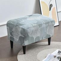 Flowers Printed Wing Chair Cover Stretch Spandex Sofa Covers Elastic Armchair Covers Non-slip Sofa Slipcover Furniture Protector