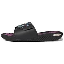 Yu-Gi-O! x adidas Reptossage šlepetės Tamsusis magas Unisex sportbačiai Juoda Core-Black Pulsas-Alyvinė HQ4274 40⅔