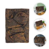 Terrarium Background Natural  Large Bark Climbing Mat Habitat Decoration Chameleons Lizards Turtles Glass Jar Decoration 45.00X30.00X4.00CM kava