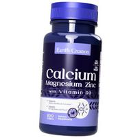 Kalcis Magnis Cinkas, Calcium, Magnesium, Zinc, Earth's Creation 100tab (36604028) 100tab