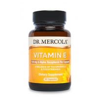 DR. MERCOLA Vitaminas E (30 kapsulių)