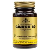 SOLGAR Ginkgo 60 - Ginkgo Biloba (60 kapsulių).