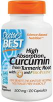 Doctor's Best High Absorption Curcumin From Turmeric Root with C3 Complex & BioPerine, 500mg - 120 kapsulių