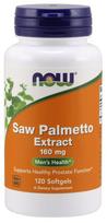 NOW Foods Saw Palmetto Extract, 160mg - 120 kapsulių
