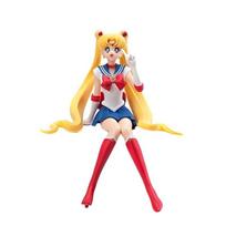 Sailor Moon veiksmo žaislai Tsukino Usagi PVC Mieli mini veiksmo figūrėlės vaikų žaislai Pack of 1 balta