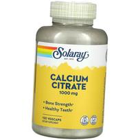 Kalcio citratas, Calcium Citrate 1000, Solaray  (36411042) 120vcaps