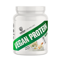 ActivLab Vegan Protein Deluxe baltymų milteliai su saldikliais, Vanilla Almond, 750 g.