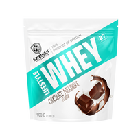 Swedish Supplements Lifestyle Whey baltymų milteliai su saldikliais, Chocolate Milkshake, 900 g.