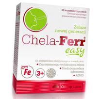 Geležis su Vitaminu C suaugusiems ir vaikams, Chela-Ferr Easy, Olimp Nutrition  (36283145) 30packs Raspberry