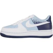 Nike Air Force 1 Low GS Šviesiai Armijos Mėlyni Vaikų Sportbačiai Vidurnakčio Tamsiai Mėlyni Balti IB7686-400 35.5