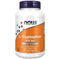Now Foods L-triptofanas 500 mg – 120 vegetariškos kapsulės