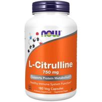 Now Foods L-citrulinas 750 mg – 180 vegetariškos kapsulės
