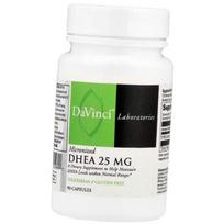 Mikronizuotas dehidroepiandrosteronas, Micronized DHEA 25, DaVinci Laboratories 90 kaps. (72696001) 90caps