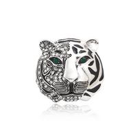 High-end Tiger Lapel Pin Vintage Men's Brooch auksas