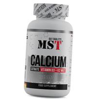 Kalcis su vitaminu D3 ir K2, Kalcio citratas Vitaminas D3 + K2 MK7, MST (36288049) 60tab