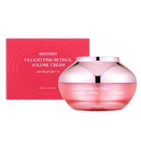 Meditherapy Filligio Pink Retinol Cream (50 ml) + EMS prietaisas - Stangrinantis ir apimties suteikiantis odos priežiūros rinkinys spindinčiai odai, Korėjietiškas Olny Cream (50ml)