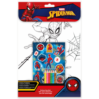 SPIDER-MAN Spalvinimo rinkinys su lipdukais