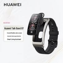 Huawei TalkBand B7 Išmanusis sveikatos sekiklis su „Bluetooth“ ausinėmis (CN versija) b7 juodos obsidiano spalvos