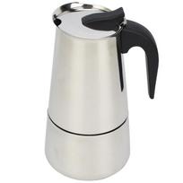 2/4/6/9 puodeliai Nerūdijančio plieno kavos virimo aparatas Moka puodelis Espresso virimo aparatas Puodeliai Latte Perkolatorius Viryklės viršaus Espresso puodas 100ml