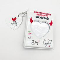 Kpop stabas Babymonster Po rišiklis Po albumas Stabo gerbėjas Kortelių laikiklis Mini albumas Stabo Po saugykla Kolekcionavimo knyga Dovana