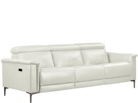 Trivietė sofa reglaineris Loft24 Lund, smėlio spalvos