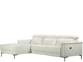 Trivietė sofa reglaineris Loft24 Lund, smėlio spalvos