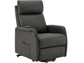 Fotelis-reglaineris Helge 69450522, pilkas