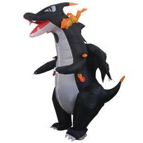 Naujas Karnavalo Pripučiamas Kostiumas, Juodo Ugnies Sraigės Pripučiamas Kostiumas, Animacinio Personažo Lėlės Kostiumas. Fz2117 black fire dragon