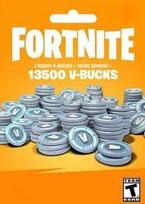 Fortnite - 13500 V-Bucks Gift Card Key FRANCE