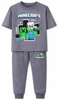 Komplektas berniukui su marškinėliais ir kelnėmis „Minecraft”