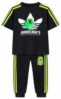 Komplektas berniukui su marškinėliais ir kelnėmis „Minecraft: Adidas”