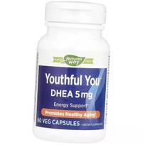 Dehidroepiandrosteronas, Youthful You DHEA 5, Nature's Way  60 kapsulių (72344007) 60vcaps
