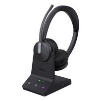 Ausinės Yealink Yealink WH64 Dual UC Belaidės galvos juostos biuro/telefonų centro mikro-USB Bluetooth Black | 1208673 | 6938818319585