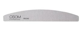 Dildė nagų poliravimui Osom Professional, Half Moon Shape, SE179J228240180 240/180, 1 vnt, 1/12