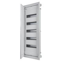 Automatinių išjungiklių skydelis ELETTROCANALI EC63160, 60-modulių, įleidžiamas, IP40, metalinės dur