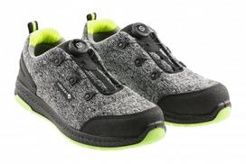 Darbo batai HOGERT WORKWEAR Kemnitz, S1PS SR FO, melanžinė-žalia spalva, 45 dydis, CE