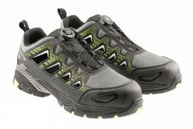 Darbo batai HOGERT WORKWEAR Paglau lace system, S1PS SR FO, juoda-žalia spalva, 45 dydis, CE