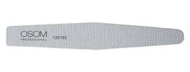 Dildė nagams Osom Professional Diamond Shape, zebra, 120/180, 1 vnt OSOMP1218, 1/25