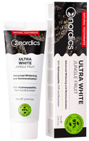 NORDICS Ultra White Jungle Fruit, balinanti dantų pasta, 75 ml