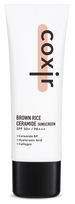 COXIR Brown Rice Ceramide SPF50+ PA+++, su rudaisiais ryžiais apsauginis kremas nuo saulės, 50 ml