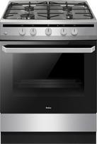 Dujinė viryklė Amica 618GGD4.33HZpFQ(Xx) 64l Inox | 55584 | 5906006555849