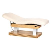 Elektrinis masažo gultas SILLON Comfort SPA 4 variklių, smėlio spalvos su rudu pagrindu