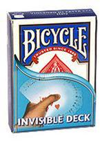 Kortų Žaidimas - Bicycle Nematomų Deck 63.5 x 88.9 mm Mėlynas