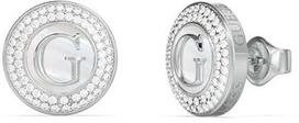 Guess Steel stud earrings G Talisman JUBE06211JWRHT/U