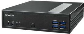Shuttle XPC plonas „Barebone“ DL40N, „Intel N150“, 1x DDR5, 2x LAN (2x 2,5Gbit), 2xCOM, 1xHDMI, 1xDP, 1x VGA, be ventiliatoriaus, 24/7 nuolatinis veikimas, 1,35 l dydžio asmeninis kompiuteris, mini asmeninis kompiuteris su „barebone“, DDR5-SDRAM, PCI Express, serijinis ATA III, Ethernet LAN, 65 W