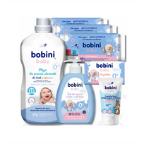 Bobini Baby kūdikių priežiūros rinkinys (7 dalių) - nuo pirmos gyvenimo dienos
