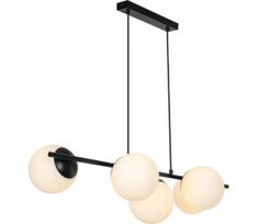 Nordlux - Pakabinamas šviestuvas ant laido LILLY 5xE14/10W/230V juodas